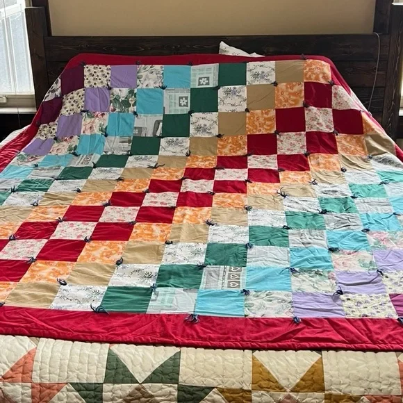 Colorful Patchwork Quilt - Picture 1 of 1